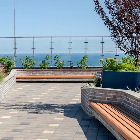 аркадия ! жк атмосфера ,панорама моря ,паркинг Apartmán