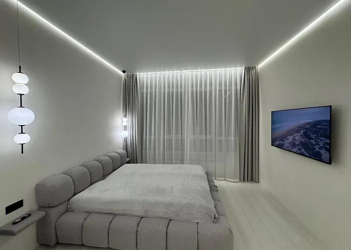 アパート аркадия ! жк атмосфера ,панорама моря ,паркинг オデッサ